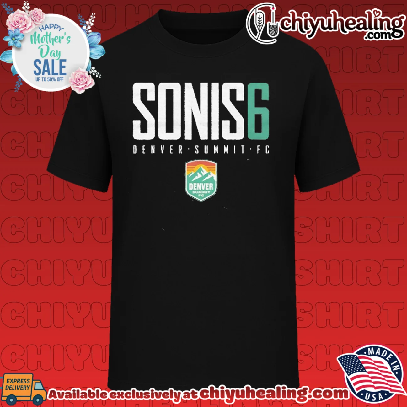 Janine Sonis Denver Summit FC Elite Soccer shirt & hoodie