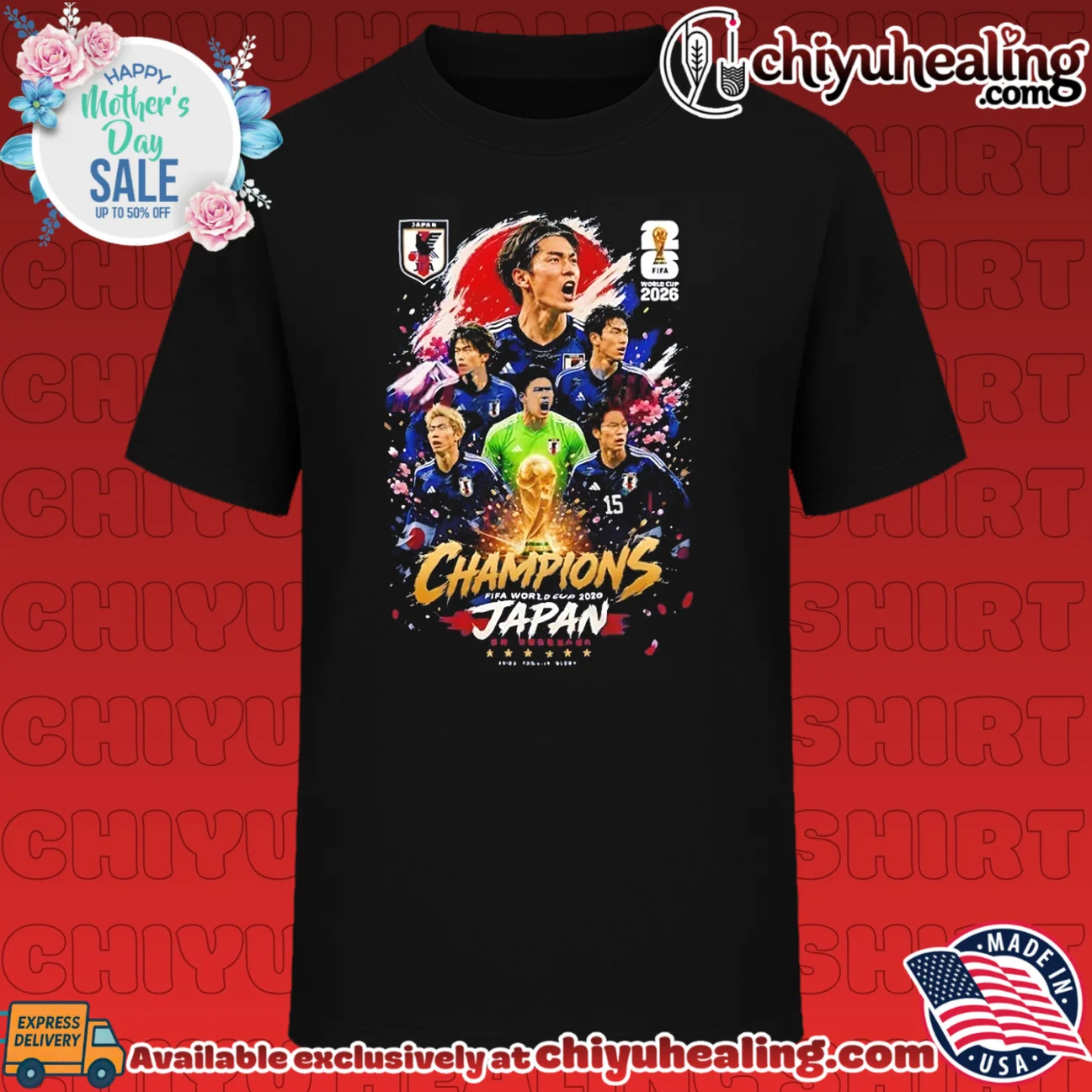Japan Champions FIFA World Cup 2026 shirt & hoodie