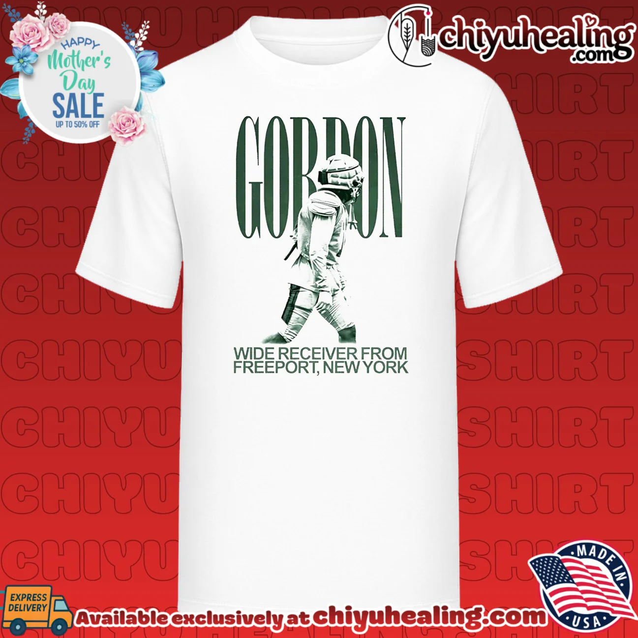 Jayden Gordon Wide Receiver from Freeport New York shirt & hoodie