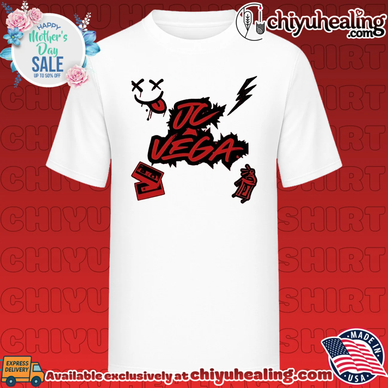 Jc Vega graffiti style shirt & hoodie