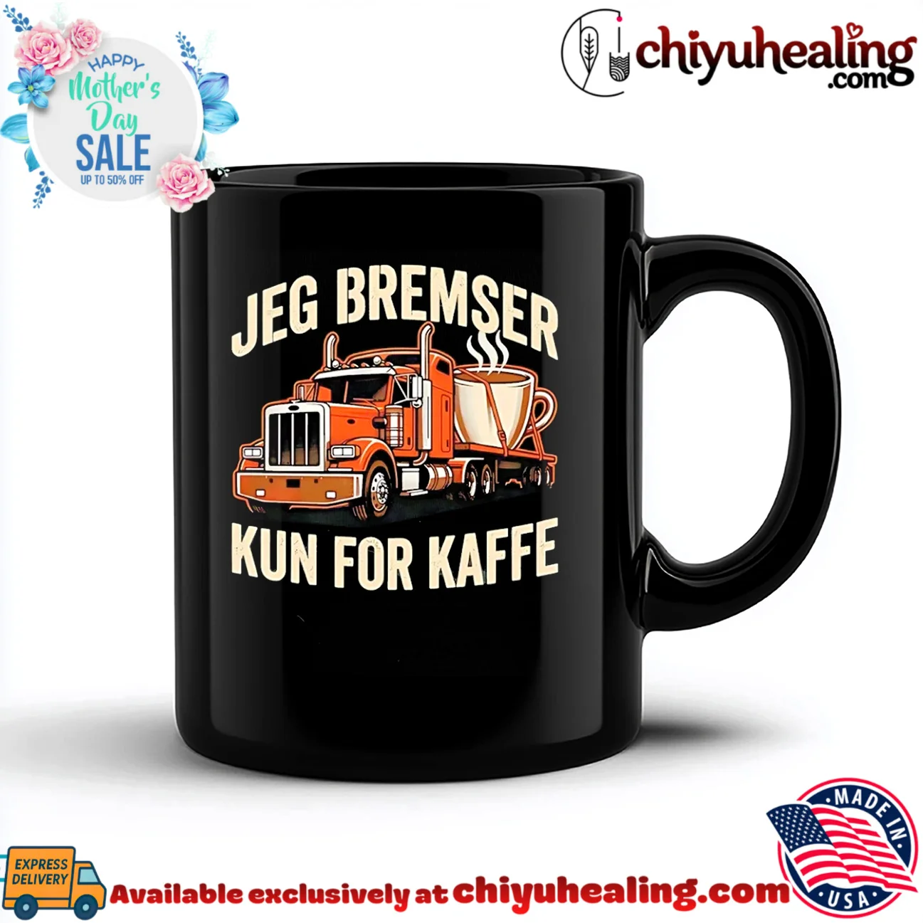 Jeg bremser kun for kaffe shirt & hoodie Jeg bremser kun for kaffe