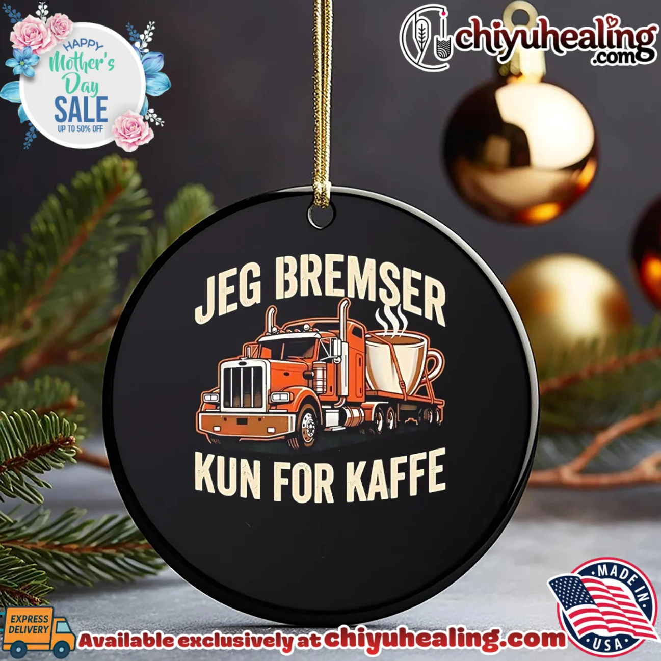 Jeg bremser kun for kaffe shirt & hoodie Jeg bremser kun for kaffe