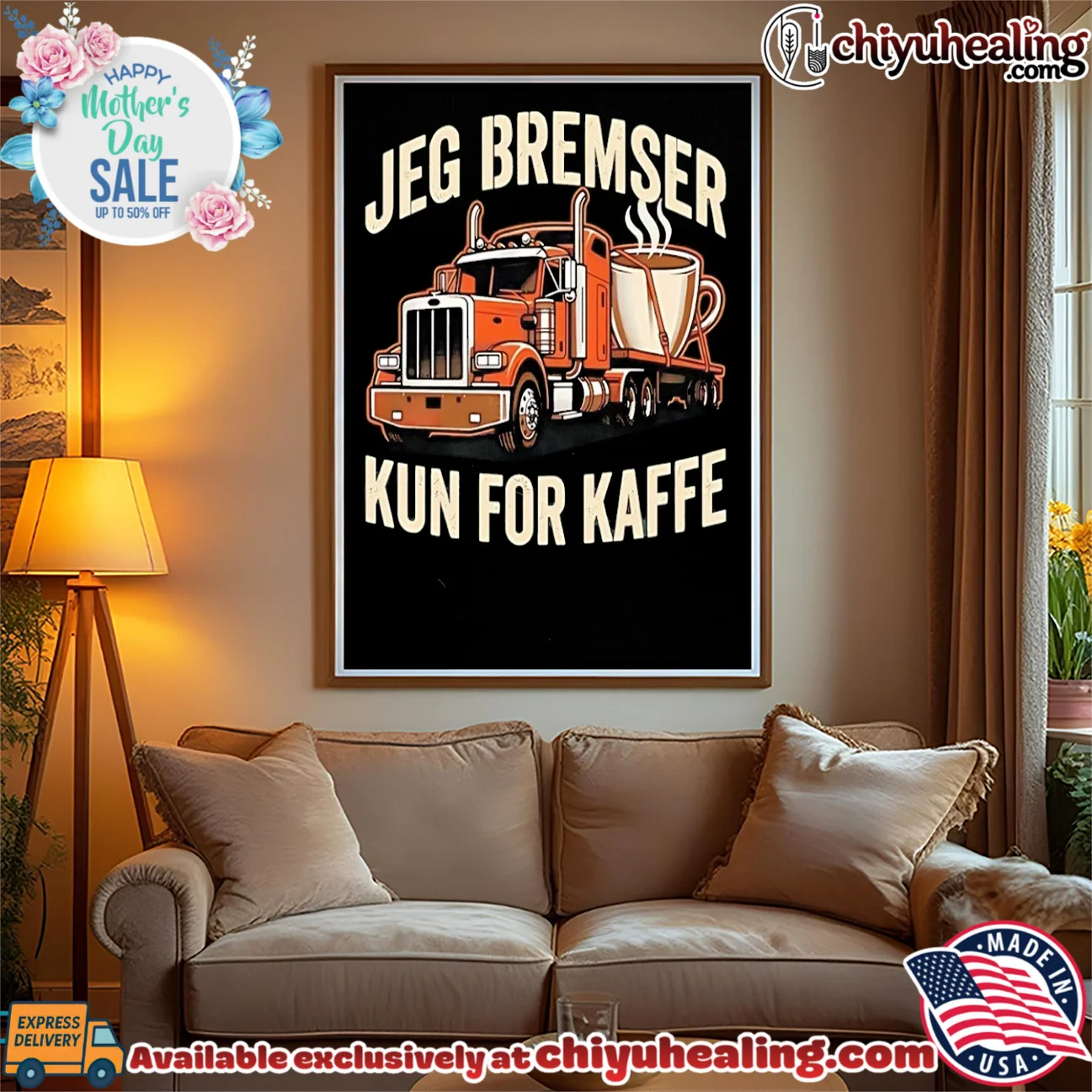 Jeg bremser kun for kaffe shirt & hoodie Jeg bremser kun for kaffe