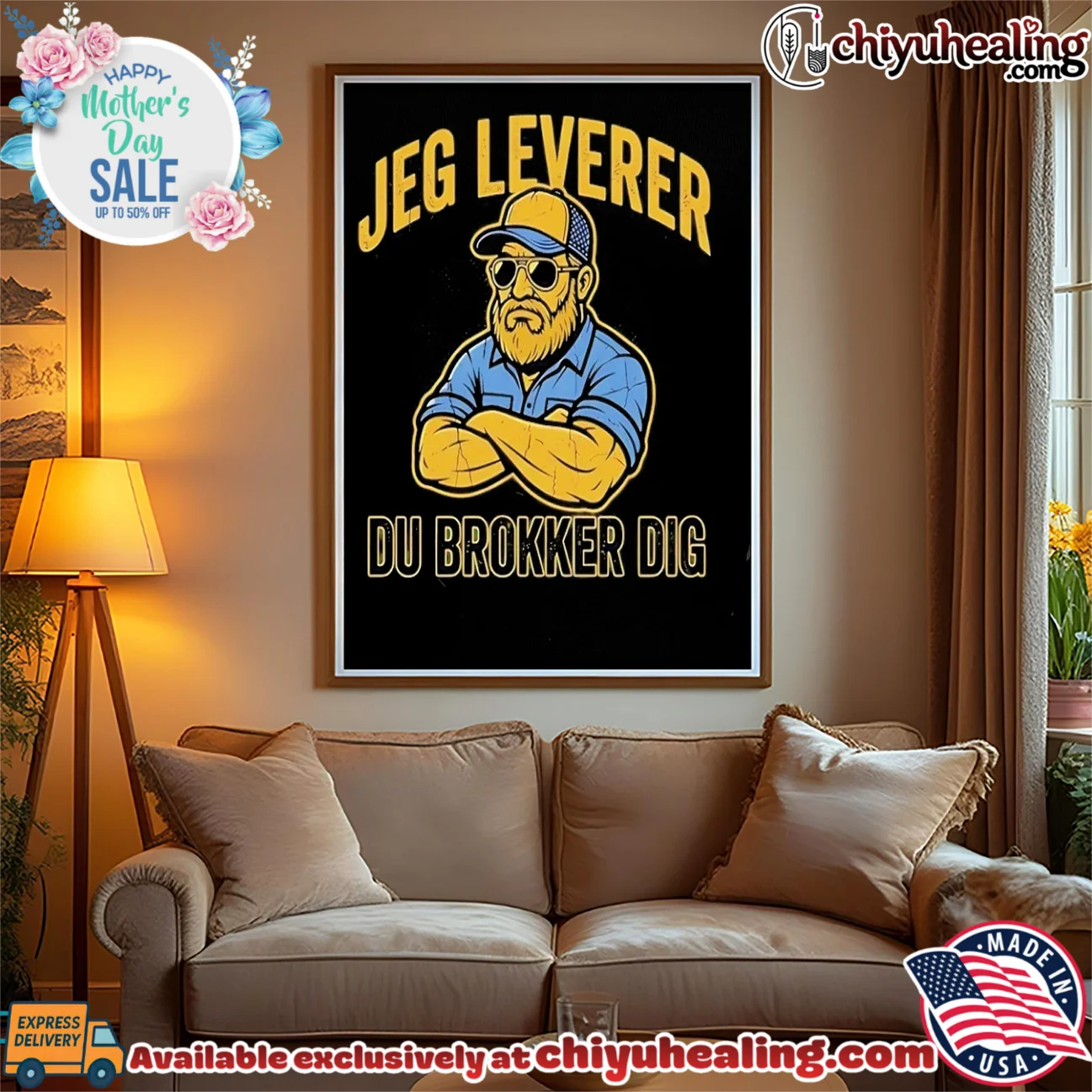 Jeg leverer du brokker dig vintage shirt & hoodie Jeg leverer du brokker dig vintage