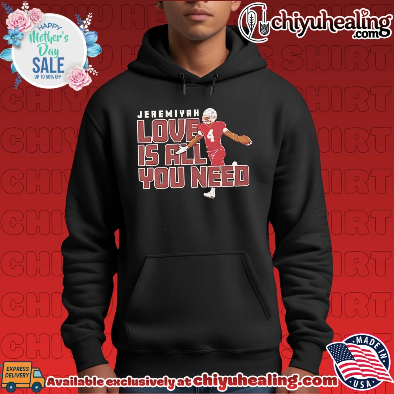 Jeremiyah Love Is All You Need Arizona football shirt epic shirt & hoodie | Aesthetic Apparel Jeremiyah Love Is All You Need Arizona football shirt epic shirt & hoodie | Aesthetic Apparel