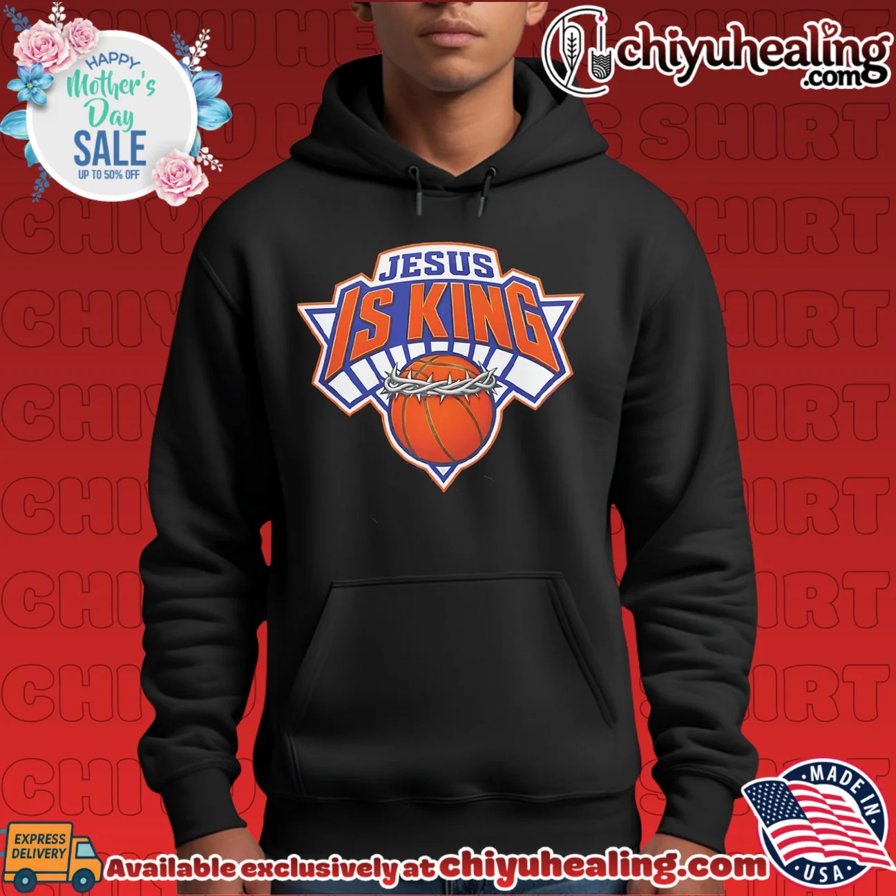Jesus Is King Knicks shirt & hoodie Jesus Is King Knicks shirt & hoodie