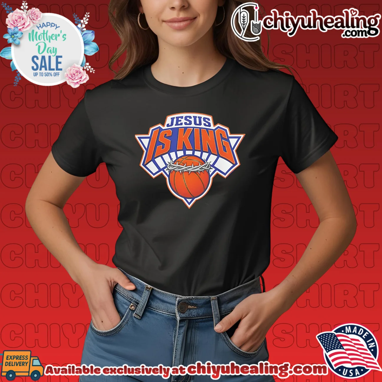 Jesus Is King Knicks shirt & hoodie Jesus Is King Knicks