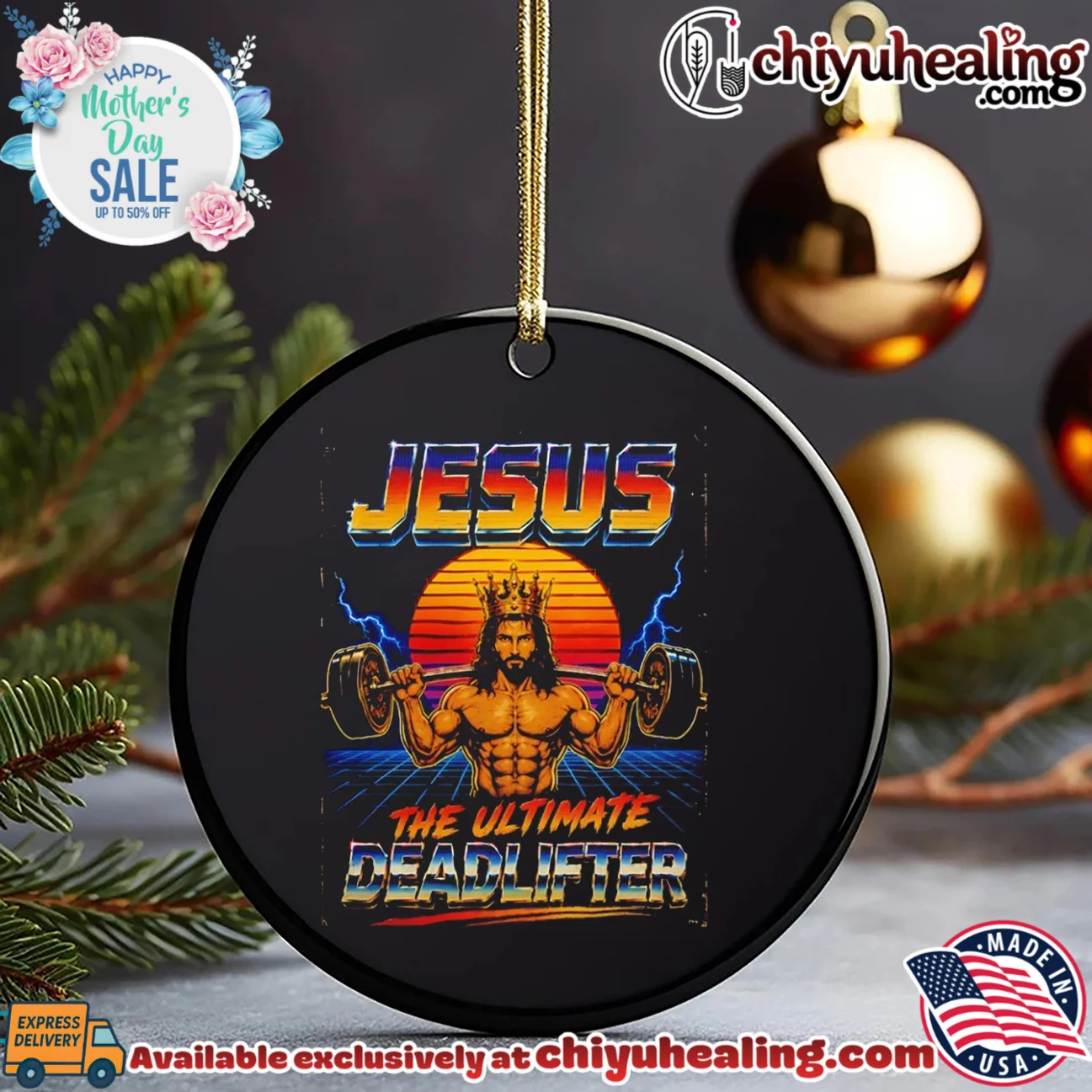 Jesus the ultimate deadlifter gym humor shirt & hoodie Jesus the ultimate deadlifter gym humor