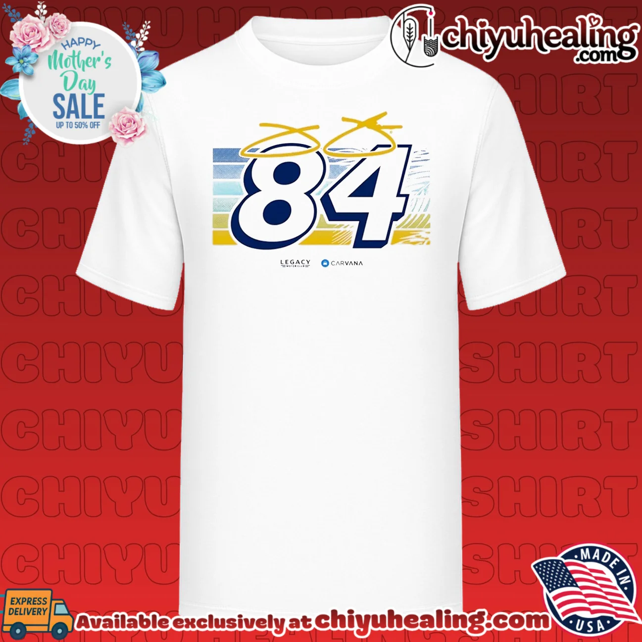 Jimmie Johnson 84 Legacy Motor Club Carvana San Diego Paint Scheme shirt & hoodie