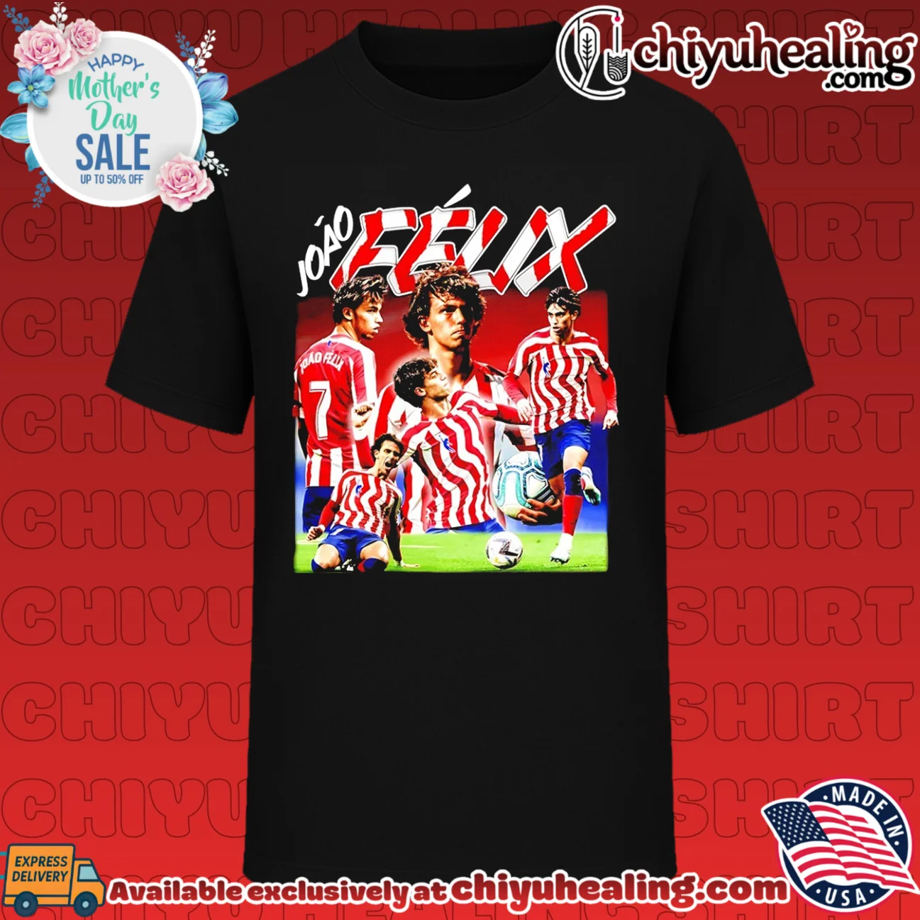 Joao Felix Atletico Madrid Collage Soccer graphic shirt & hoodie