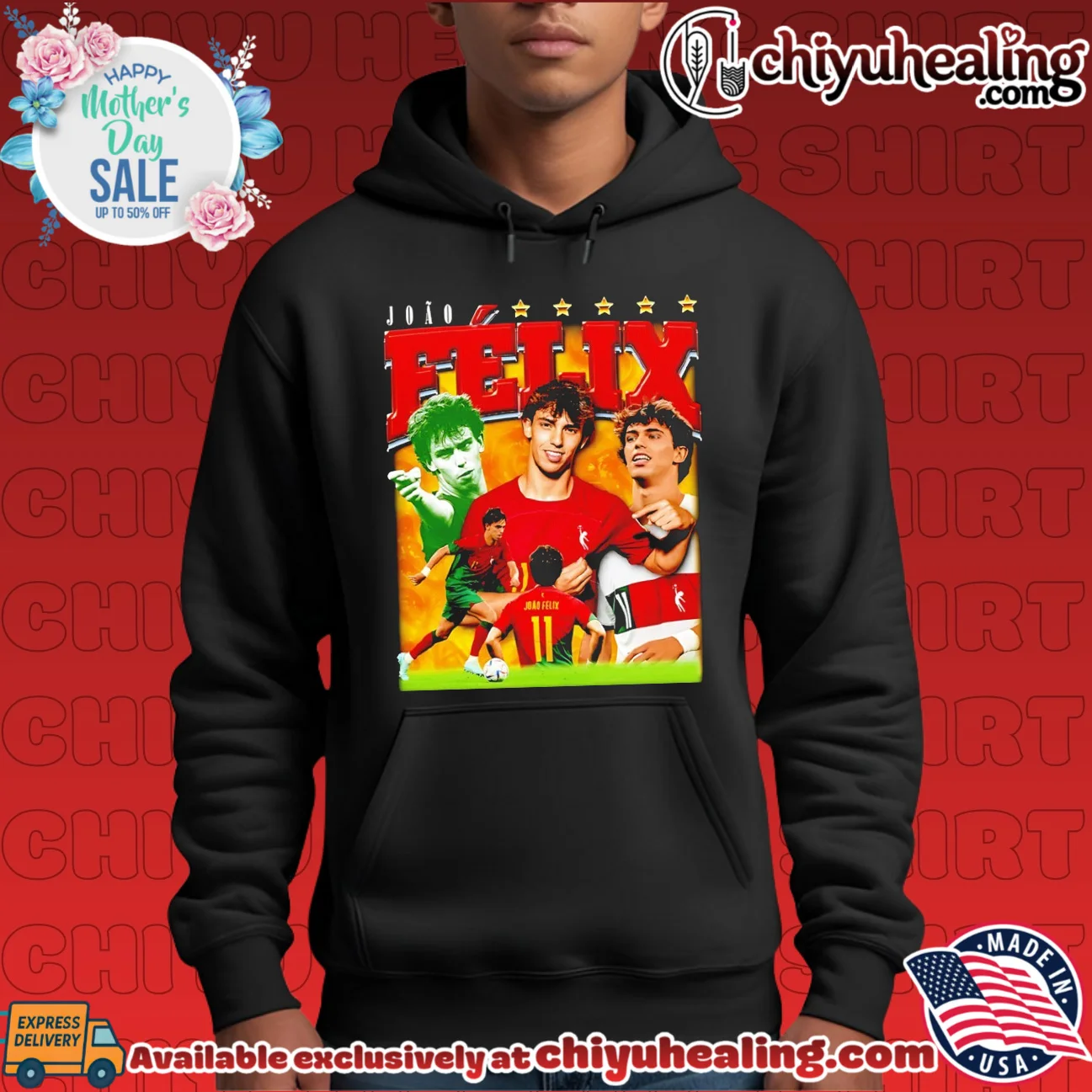 Joao Felix Portugal National Football Team Graphic shirt & hoodie Joao Felix Portugal National Football Team Graphic shirt & hoodie