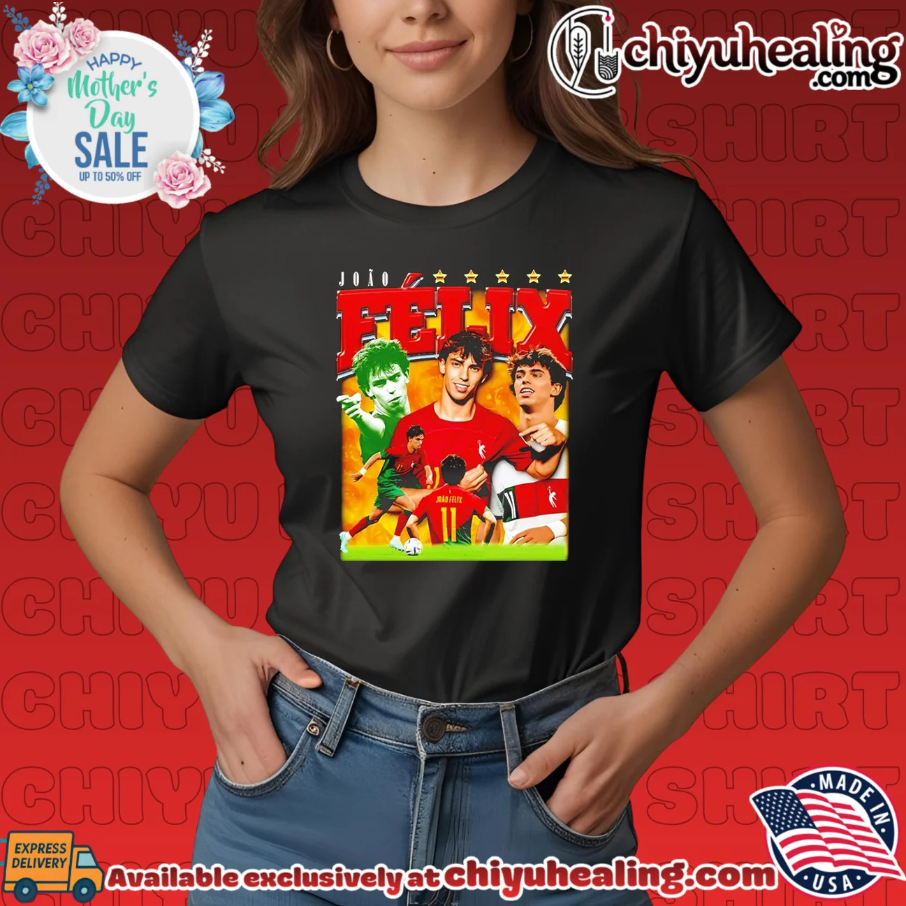 Joao Felix Portugal National Football Team Graphic shirt & hoodie Joao Felix Portugal National Football Team Graphic shirt & hoodie