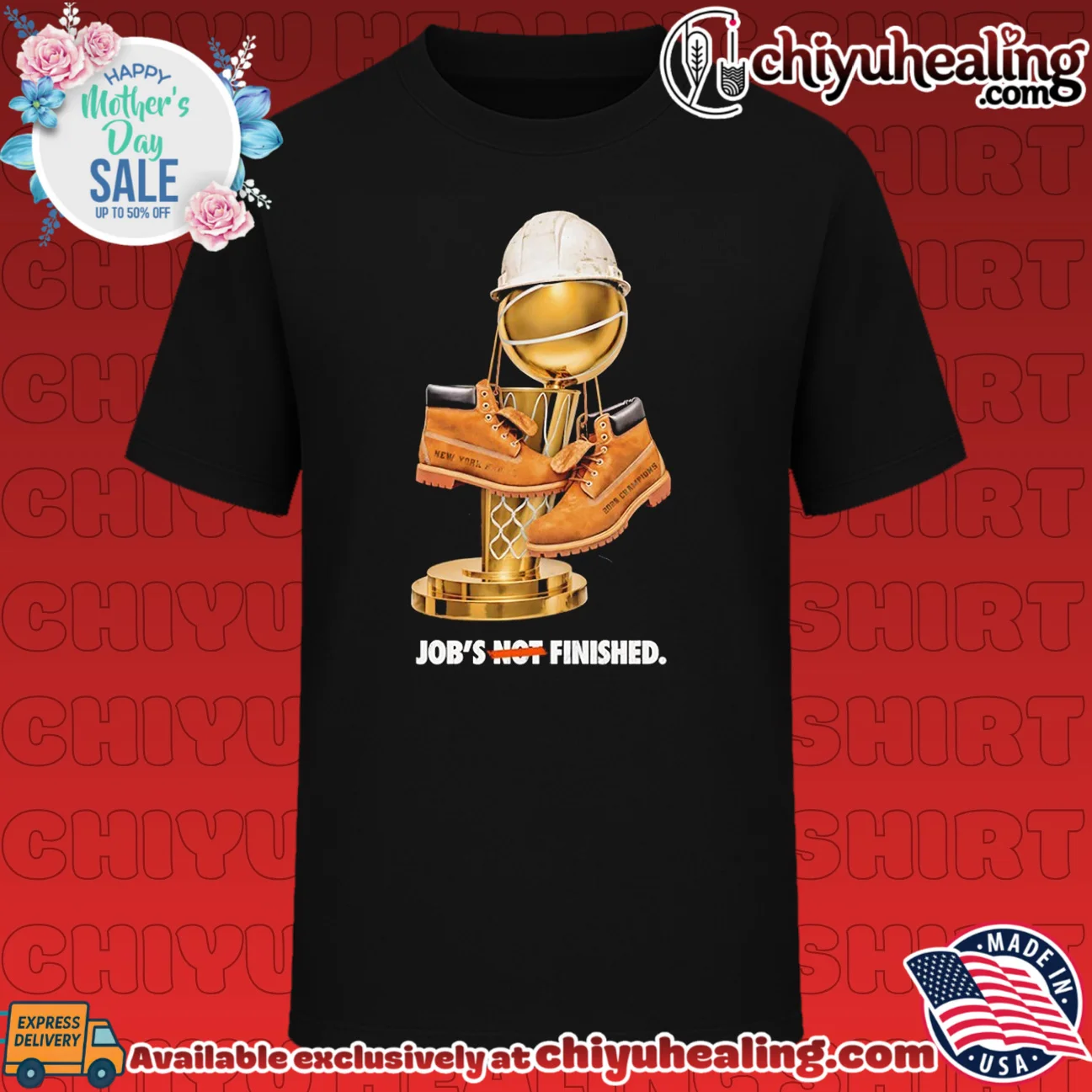 Job's Finished NY Knicks NBA World Champions 2026
