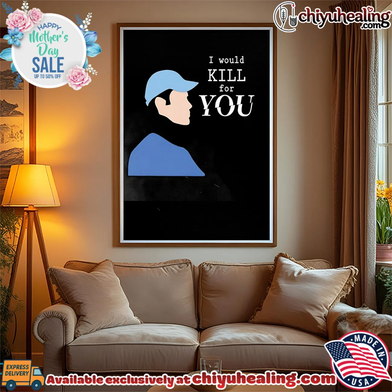 Joe Goldberg I would kill for you quote viral shirt & hoodie - Perfect Fan Gift Joe Goldberg I would kill for you quote
