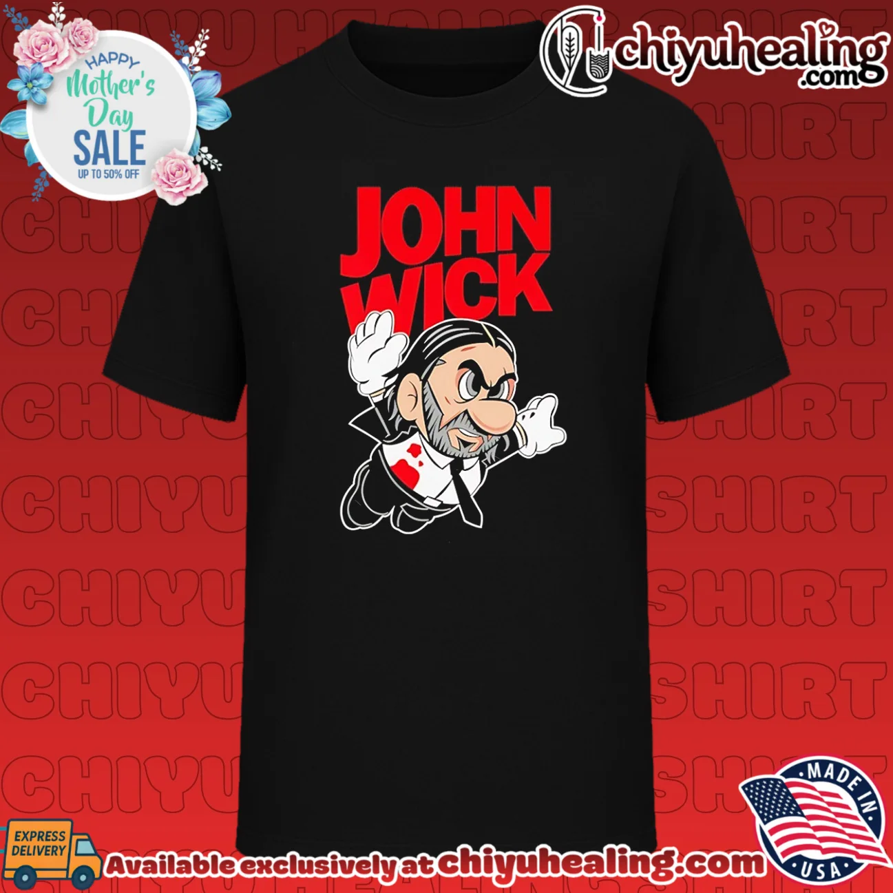 John Wick features Super Mario Bros