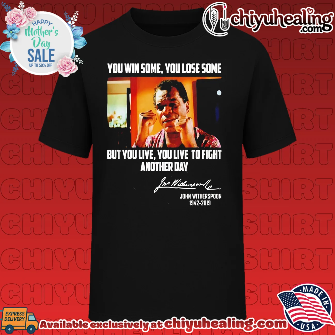 John Witherspoon You Win Some You Lose Some But You Live To Fight Another Day