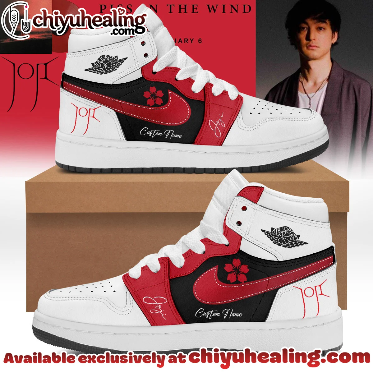 JOJI SOLARIS TOUR Piss In The Wind Custom Air Force 1 & Jordan 1 Shoes - Part 26