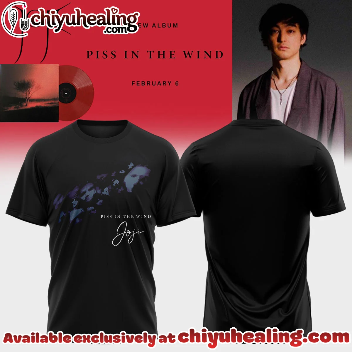 JOJI SOLARIS TOUR Piss In The Wind Shirt & Hoodie - Part 9