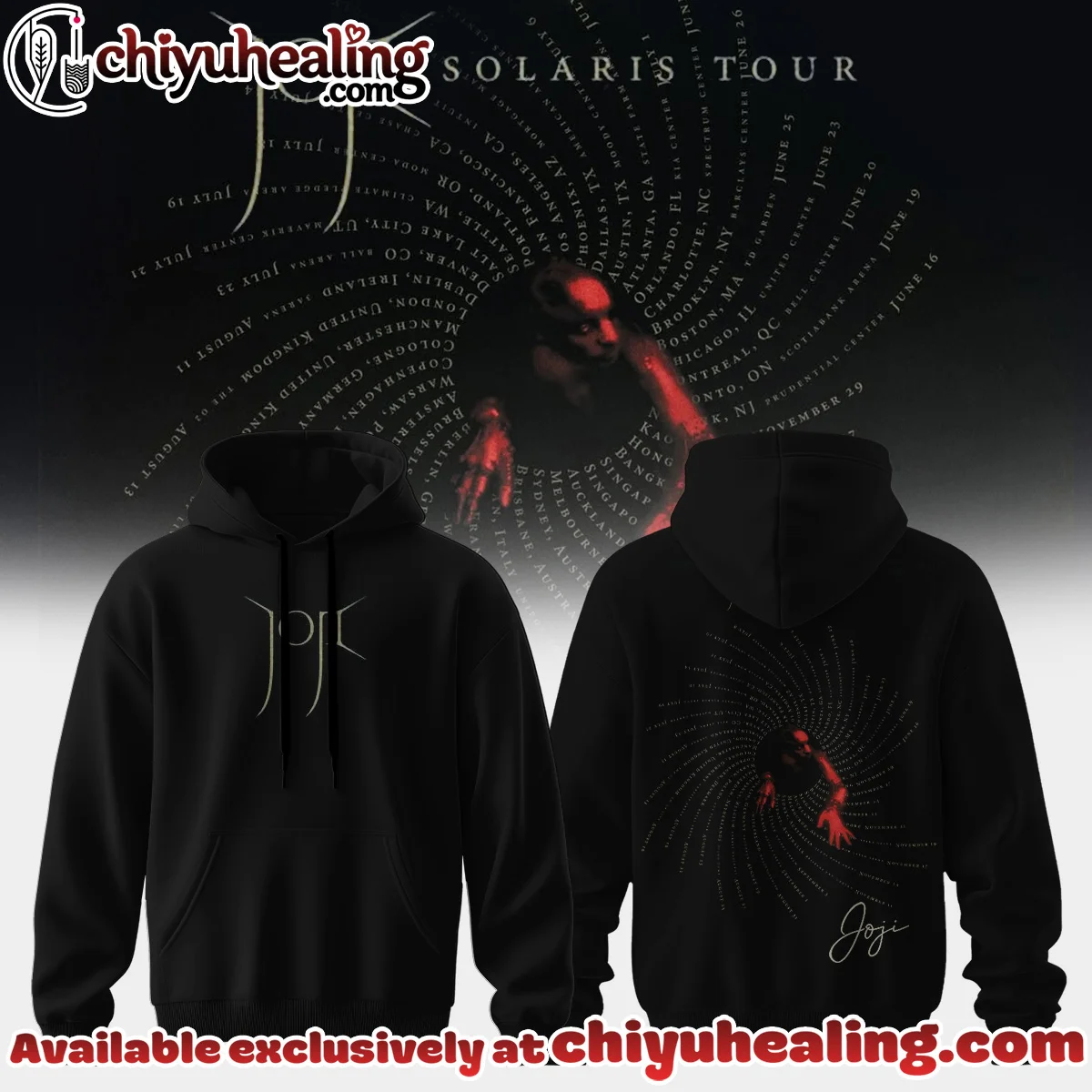 JOJI SOLARIS TOUR Piss In The Wind Shirt & Hoodie - Series 13