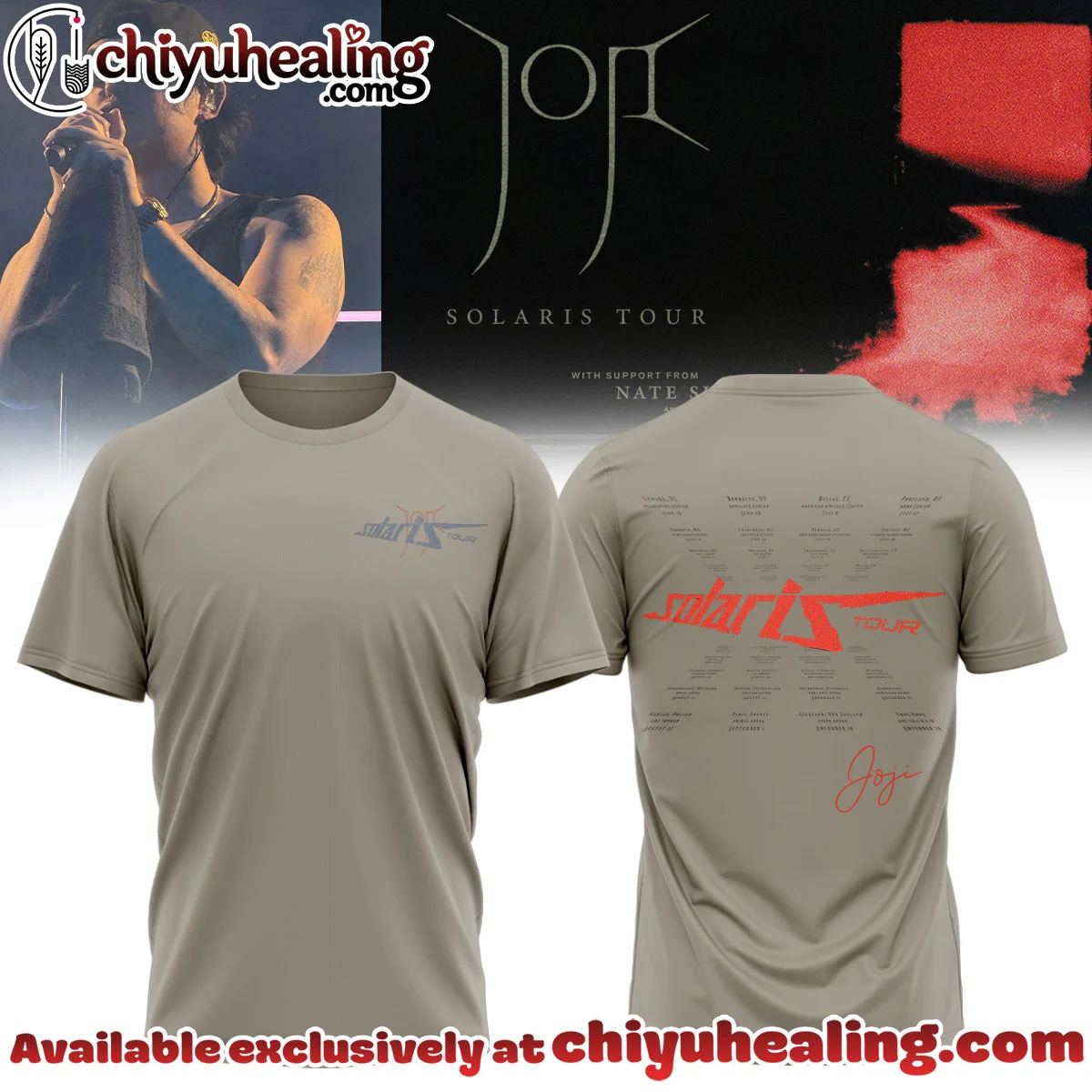 JOJI SOLARIS TOUR Piss In The Wind Shirt & Hoodie (Style 30)