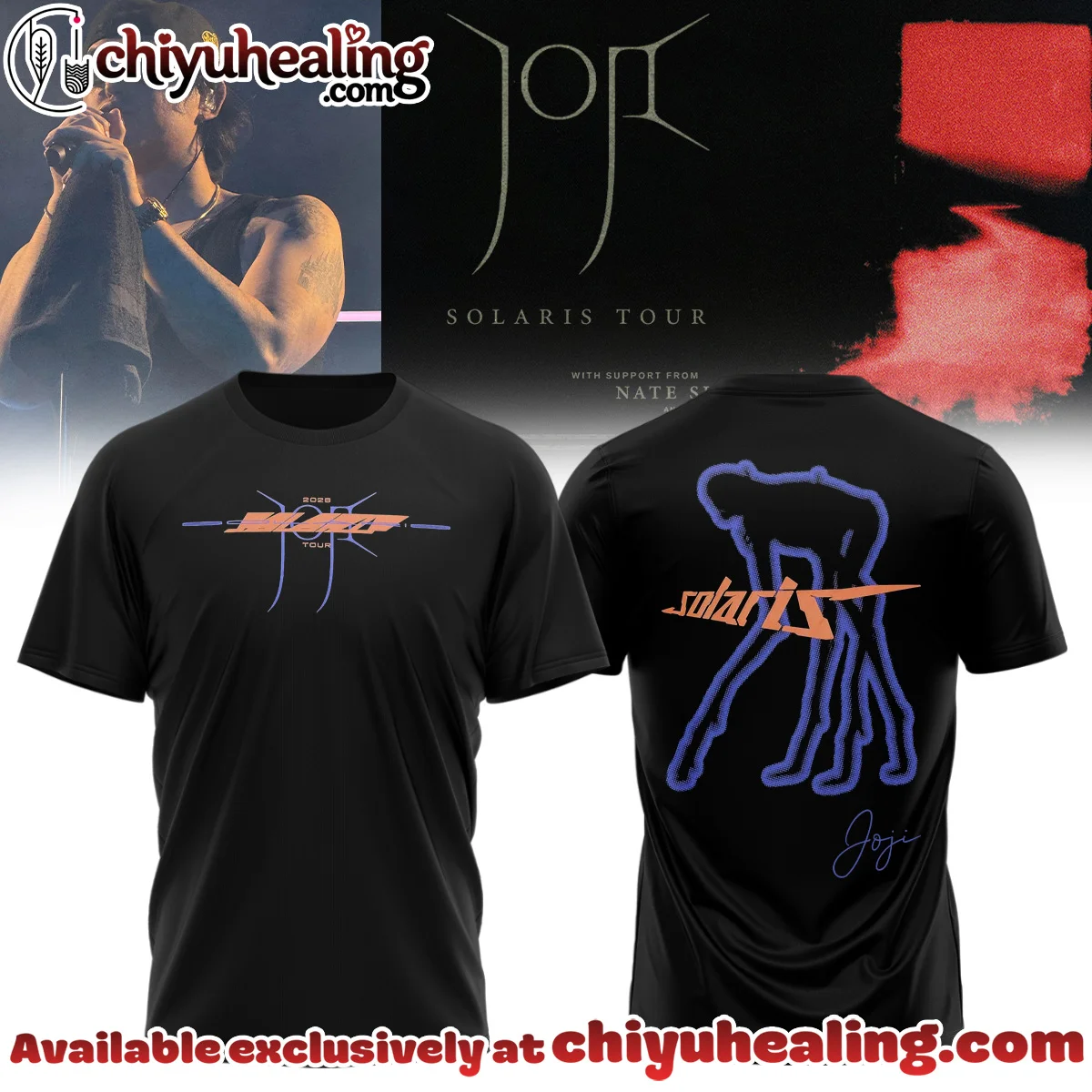 JOJI SOLARIS TOUR Piss In The Wind T-Shirt & Hoodie (Design 33)