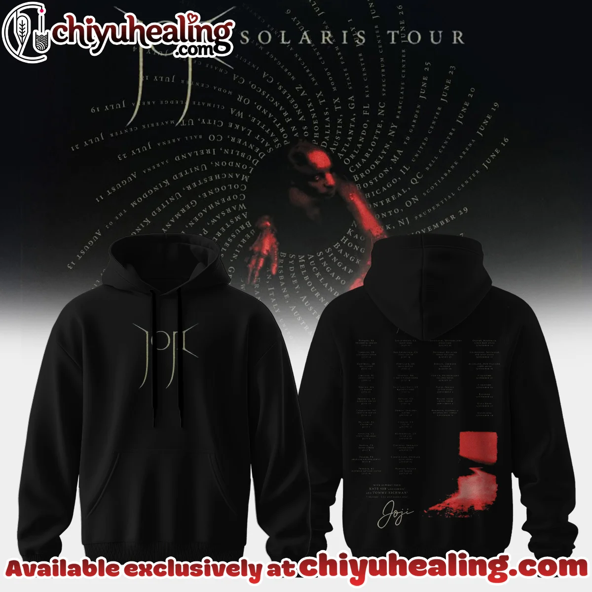 JOJI SOLARIS TOUR Piss In The Wind T-Shirt & Hoodie [Drop 12]