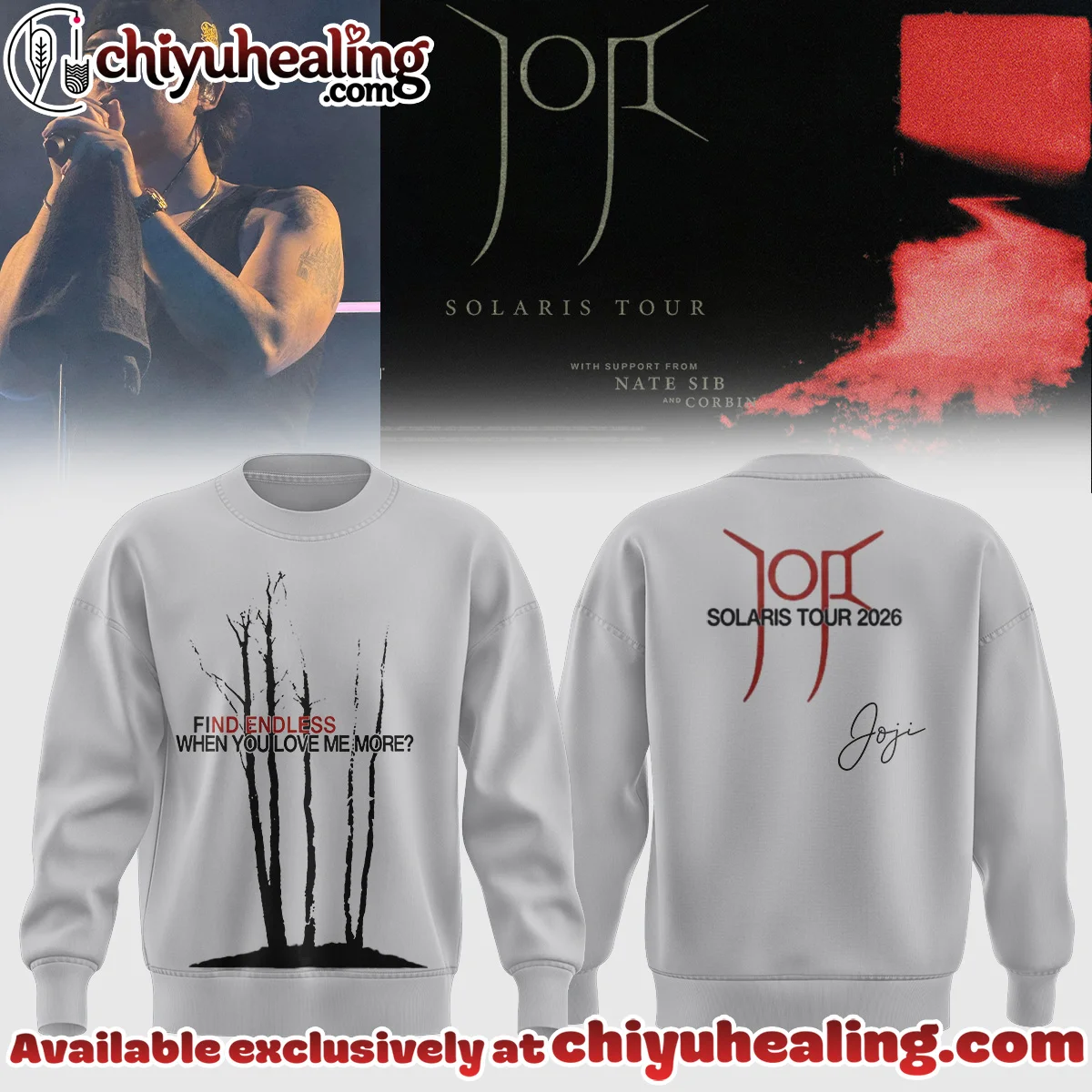 JOJI SOLARIS TOUR Piss In The Wind T-Shirt & Hoodie - Part 29