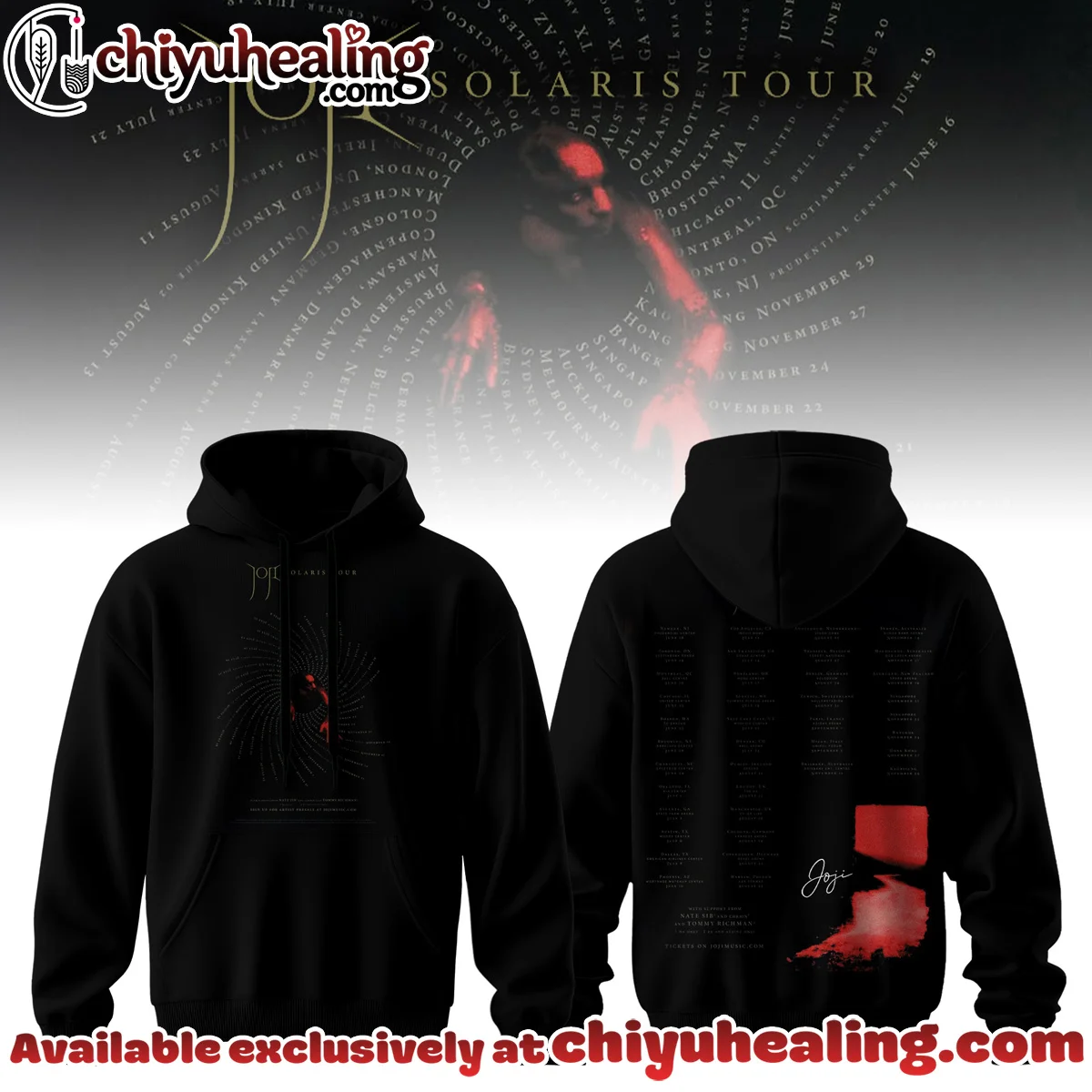 JOJI SOLARIS TOUR Piss In The Wind T-Shirt & Hoodie - Series 15