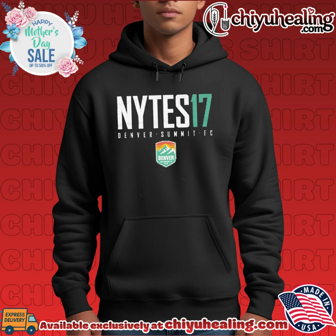 Jordan Nytes Denver Summit FC Soccer Goalkeeper shirt & hoodie Jordan Nytes Denver Summit FC Soccer Goalkeeper shirt & hoodie