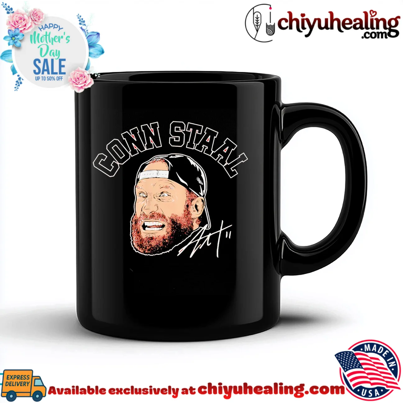 Jordan Staal Carolina Hurricanes Conn Staal signature hype shirt & hoodie | Limited Stock Edition Jordan Staal Carolina Hurricanes Conn Staal signature