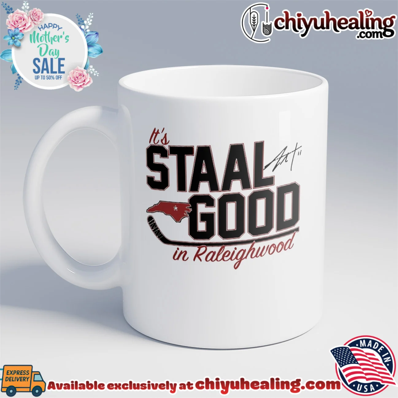 Jordan Staal Carolina Hurricanes It's Staal Good in Raleighwood signature prime shirt & hoodie | Exclusive Fan Gear Jordan Staal Carolina Hurricanes It's Staal Good in Raleighwood signature