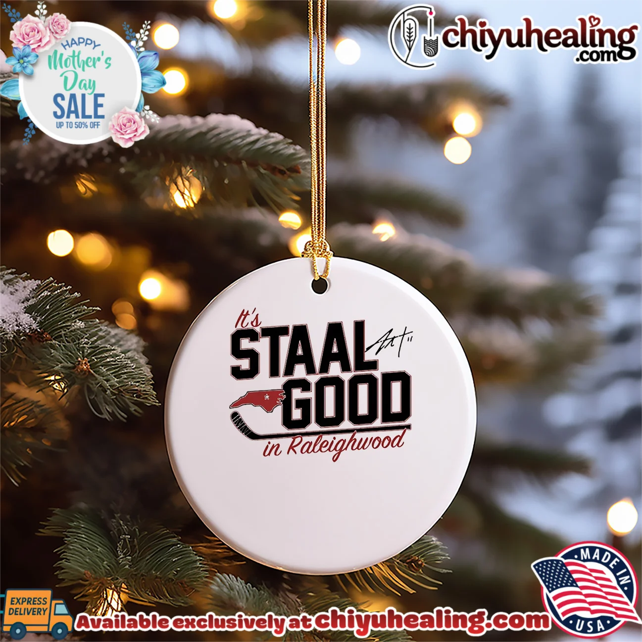Jordan Staal Carolina Hurricanes It's Staal Good in Raleighwood signature prime shirt & hoodie | Exclusive Fan Gear Jordan Staal Carolina Hurricanes It's Staal Good in Raleighwood signature