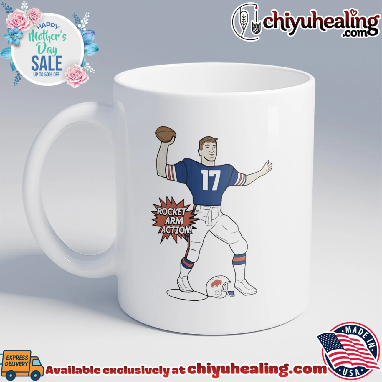 Josh Allen Buffalo Bills Rocket Arm Action shirt & hoodie Josh Allen Buffalo Bills Rocket Arm Action shirt & hoodie