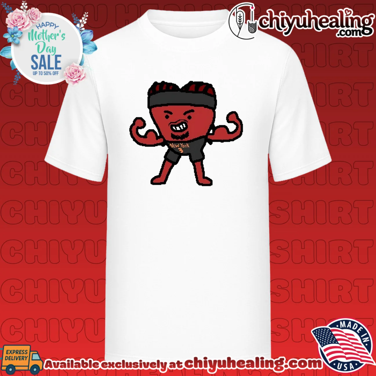 Josh Hart New York Knicks Heart mascot NBA paint