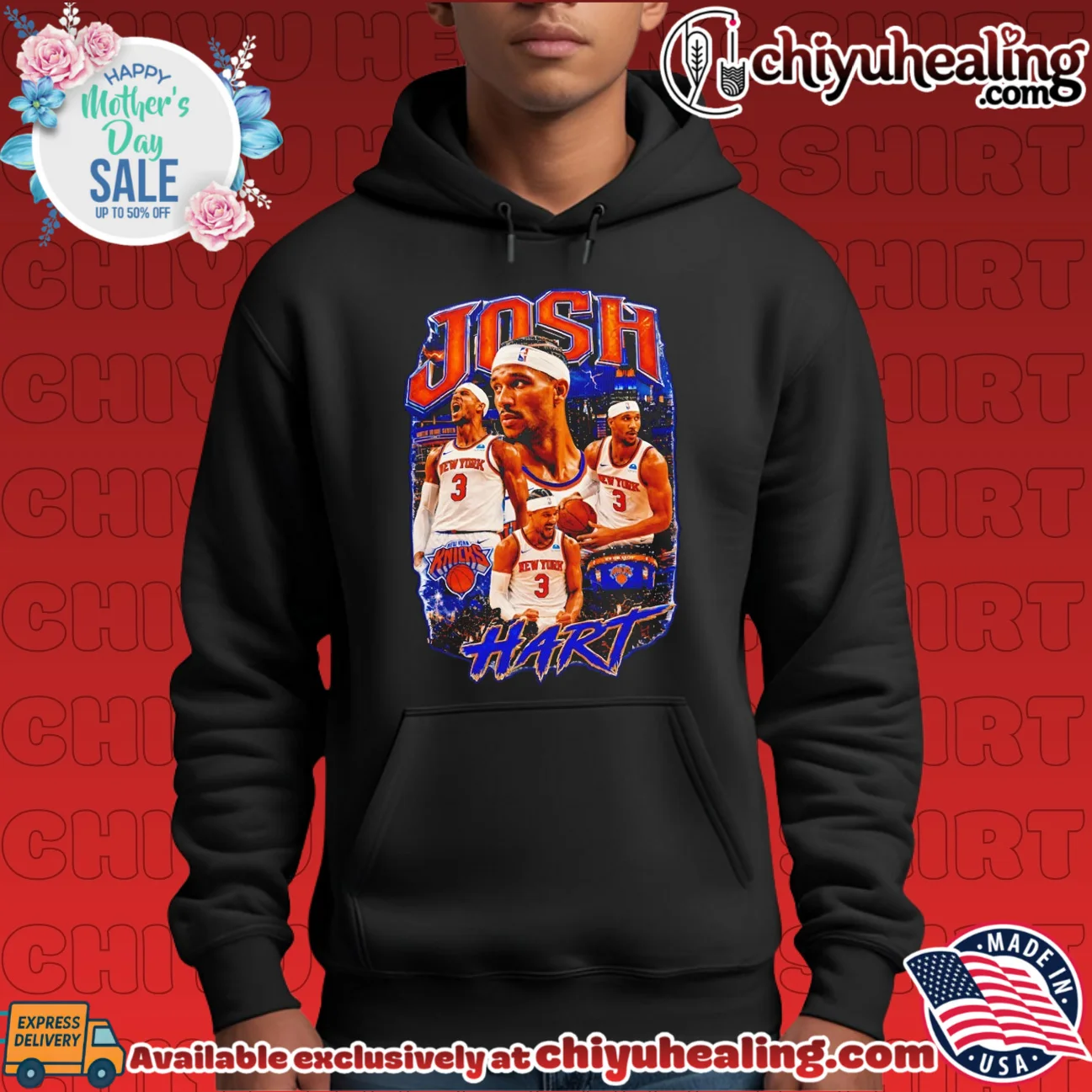 Josh Hart New York Knicks New York Clutch graphic epic shirt & hoodie | Iconic Look Josh Hart New York Knicks New York Clutch graphic epic shirt & hoodie | Iconic Look
