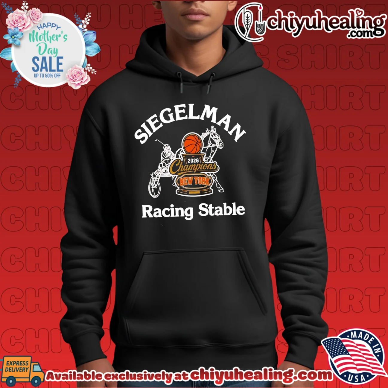 Josh Hart Siegelman Stable Knicks 2026 NBA Champions Racing Stable Parade shirt & hoodie Josh Hart Siegelman Stable Knicks 2026 NBA Champions Racing Stable Parade shirt & hoodie