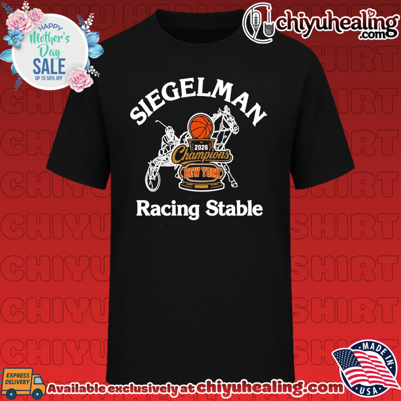 Josh Hart Siegelman Stable Knicks 2026 NBA Champions Racing Stable Parade