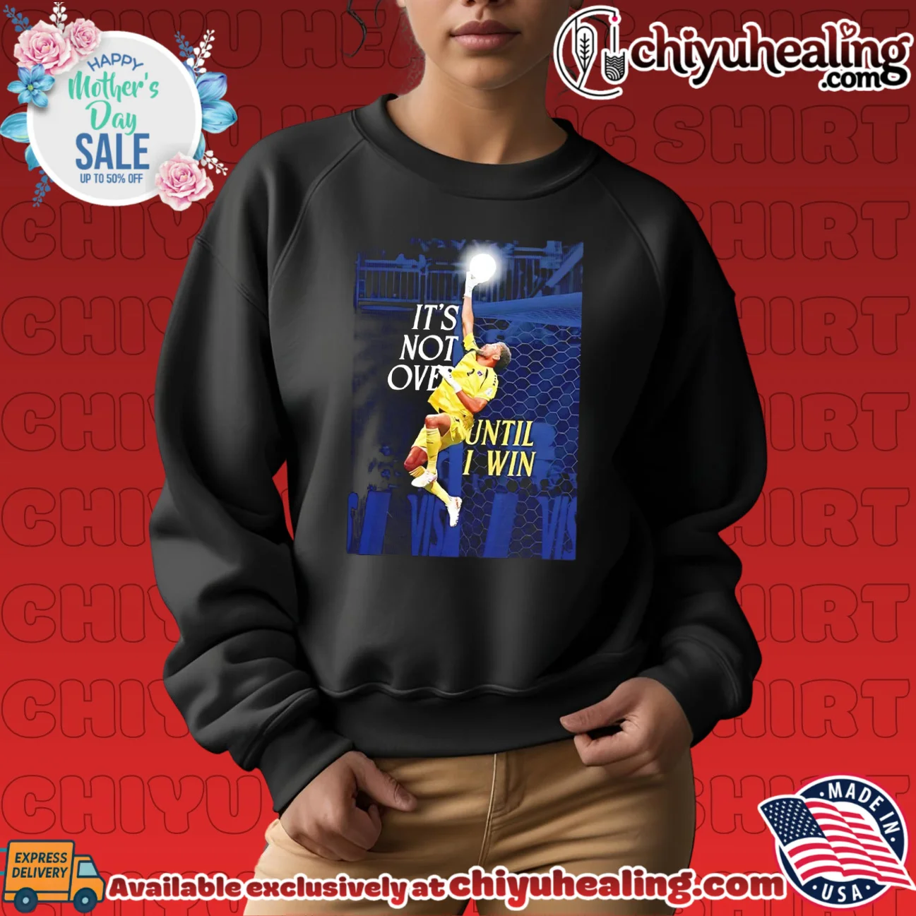 Josimar Jose Evora Dias it's not over until I win shirt & hoodie Josimar Jose Evora Dias it's not over until I win