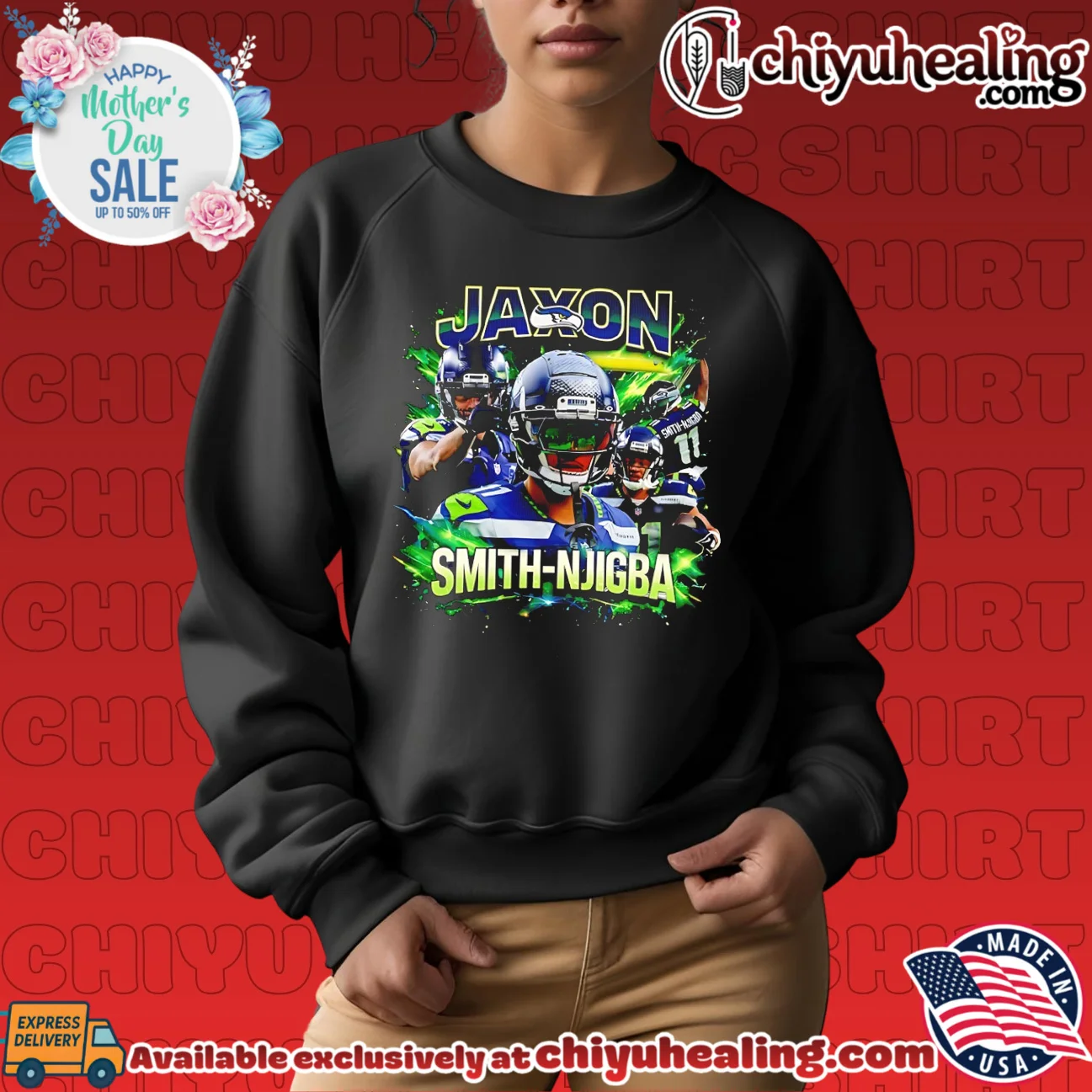 JSN Jaxon Smith Njigba vintage shirt & hoodie JSN Jaxon Smith Njigba vintage