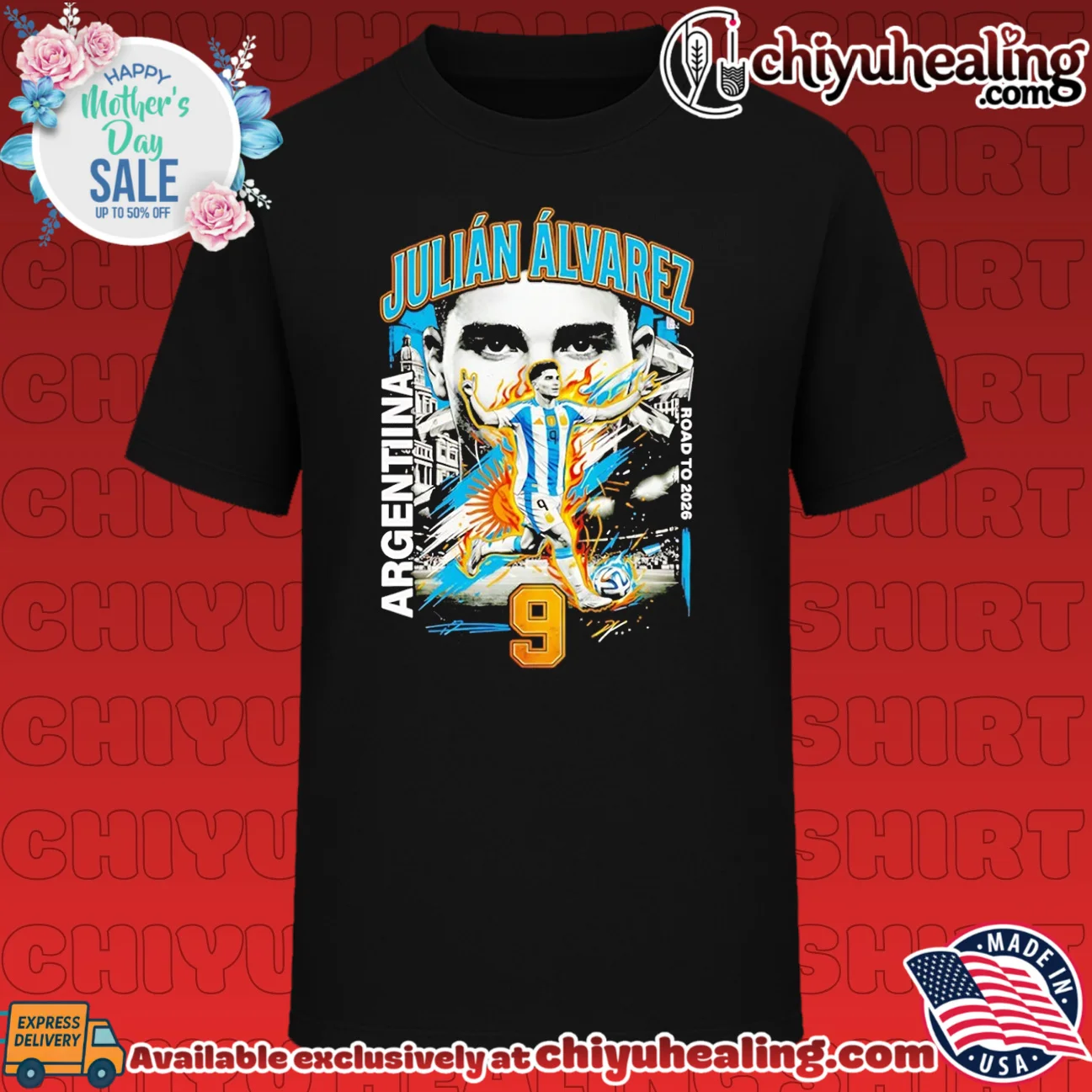Julian Alvarez Argentina National Team Road to 2026 shirt & hoodie