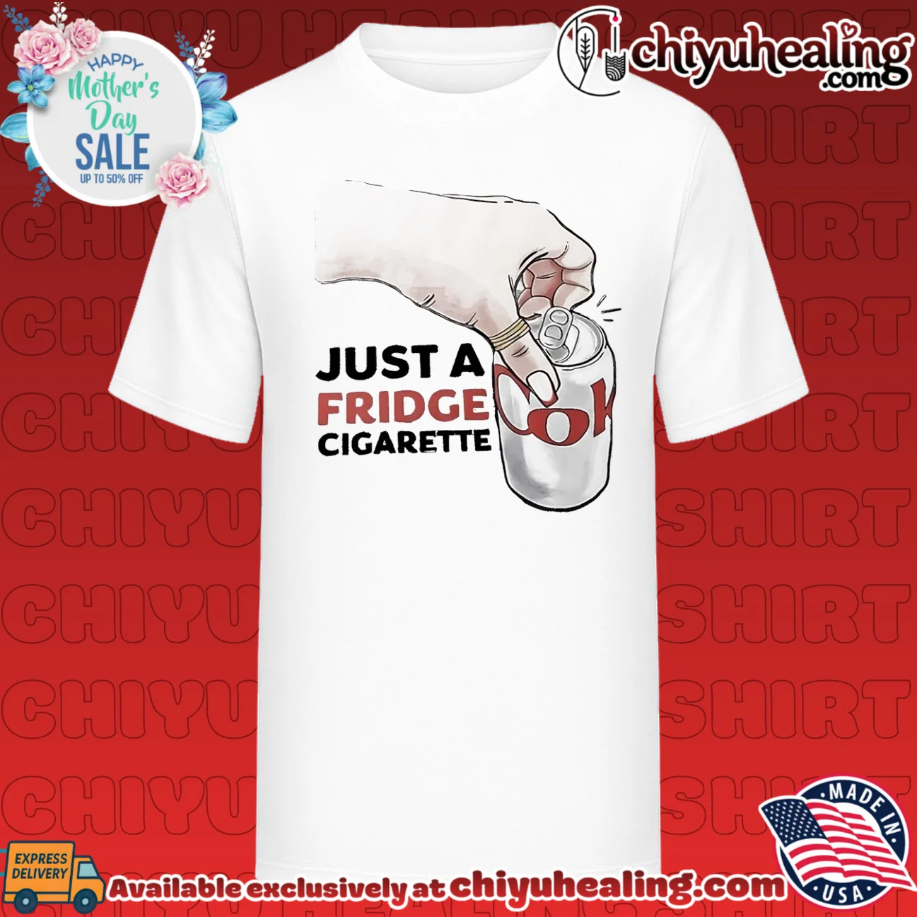 Just a fridge cigarette graphic shirt & hoodie