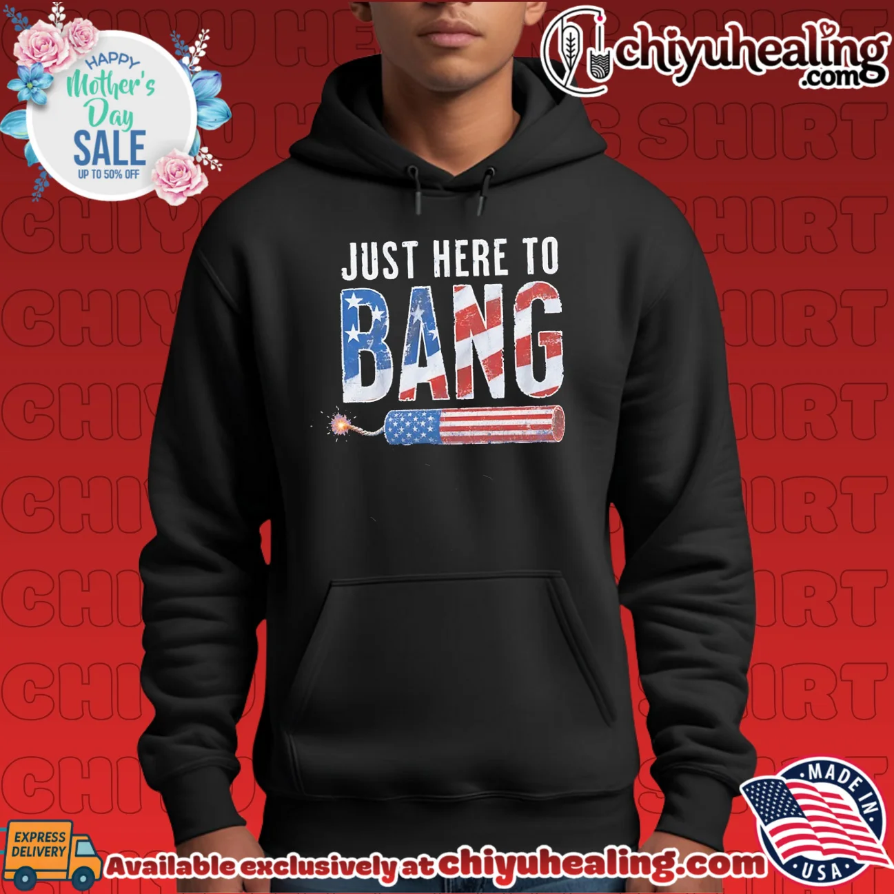 Just Here to Bang 250th Anniversary of freedom shirt & hoodie Just Here to Bang 250th Anniversary of freedom shirt & hoodie