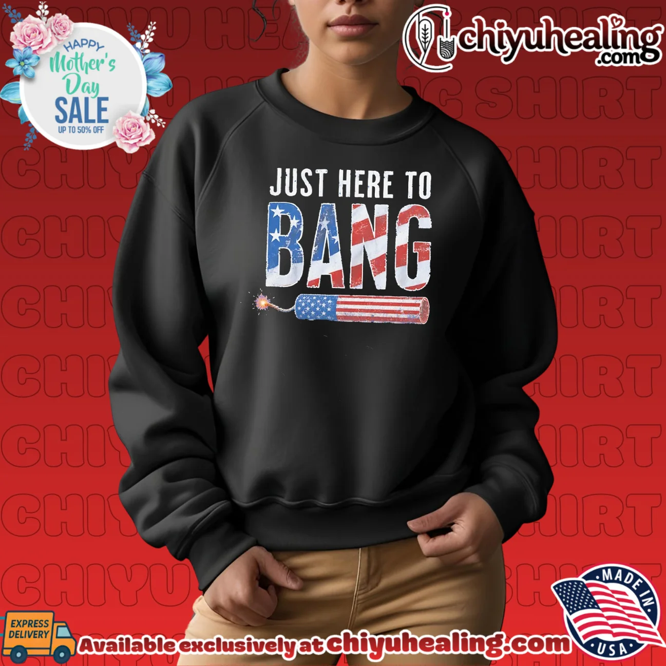 Just Here to Bang 250th Anniversary of freedom shirt & hoodie Just Here to Bang 250th Anniversary of freedom