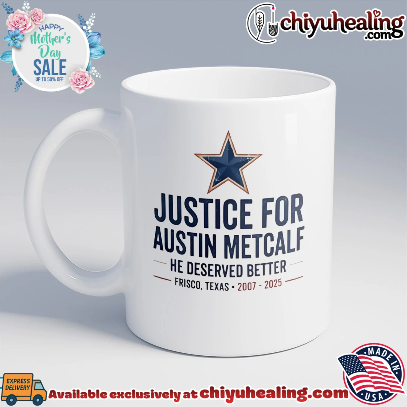 Justice for Austin Metcalf he deserved better Texas 2007 2025 bespoke shirt & hoodie | Gift Idea 2026 Justice for Austin Metcalf he deserved better Texas 2007 2025