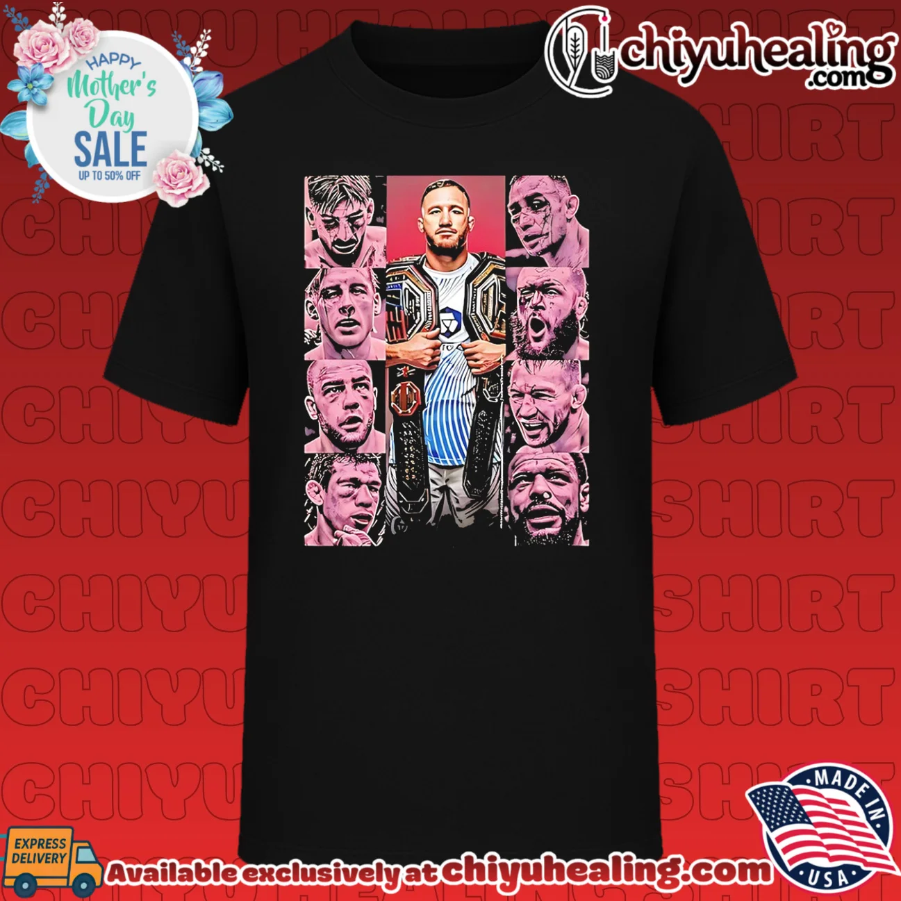Justin Gaethje 2026 wounded faces collage