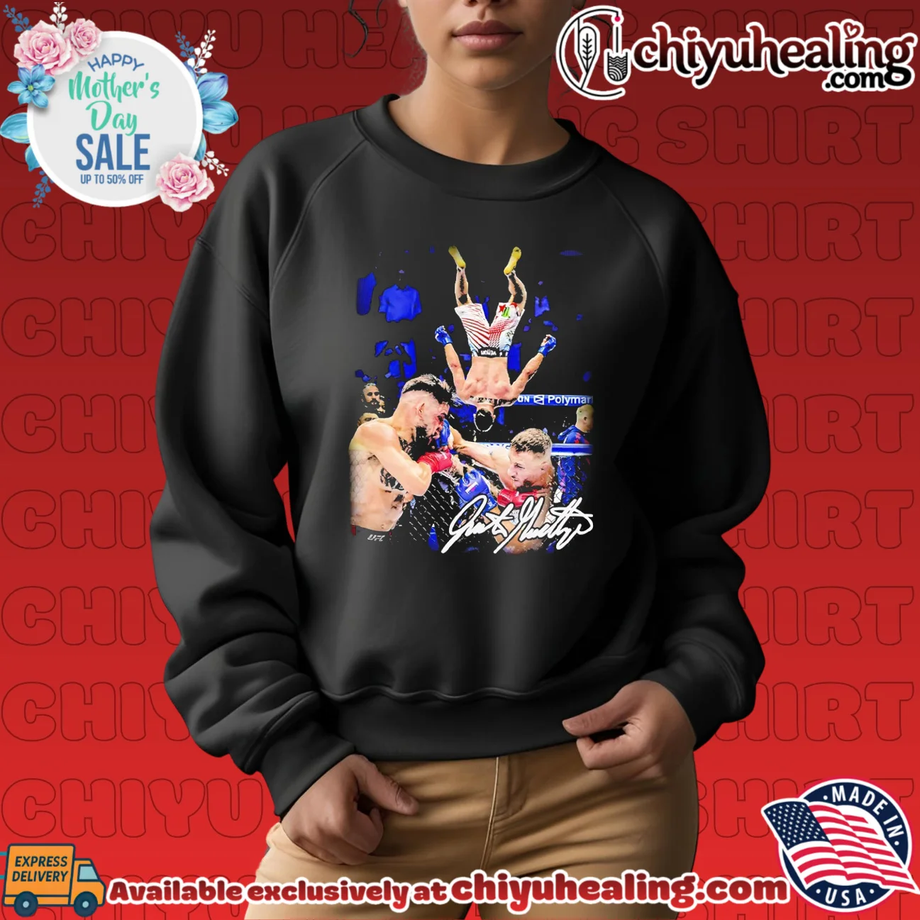Justin Gaethje air UFC Champions 2026 signature graphic grail shirt & hoodie - Urban Fashion Justin Gaethje air UFC Champions 2026 signature graphic grail shirt & hoodie - Urban Fashion