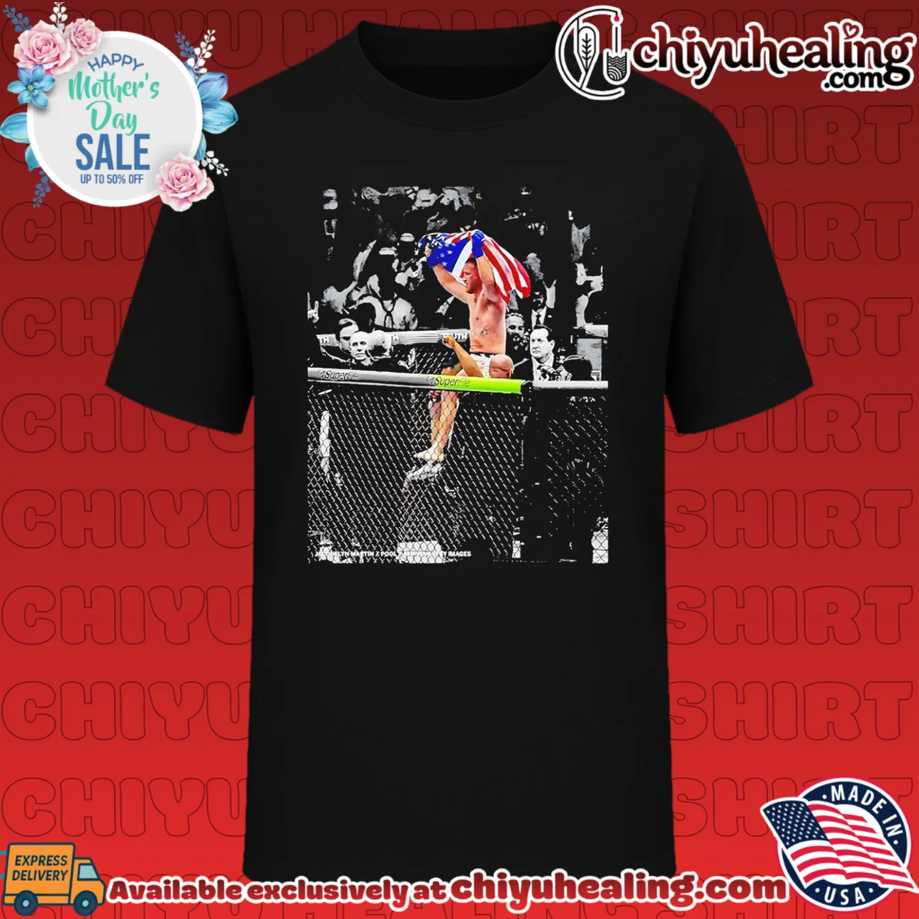 Justin Gaethje UFC Champions 2026 picture collage iconic shirt & hoodie | 2026 Edition Drop