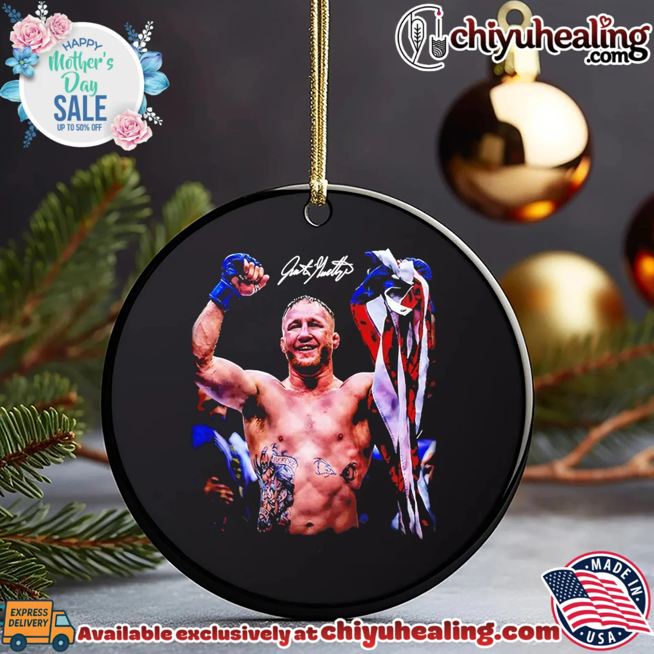 Justin Gaethje UFC fighter mma mixed martial signature shirt & hoodie Justin Gaethje UFC fighter mma mixed martial signature