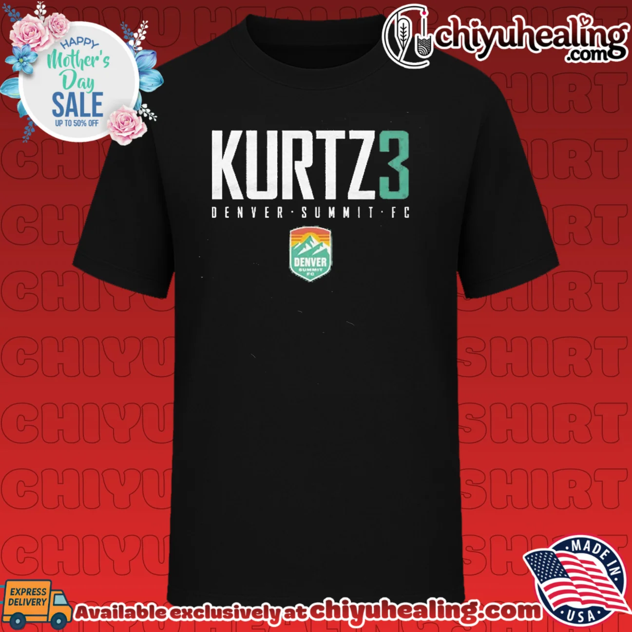 Kaleigh Kurtz Denver Summit FC NWSL Soccer shirt & hoodie