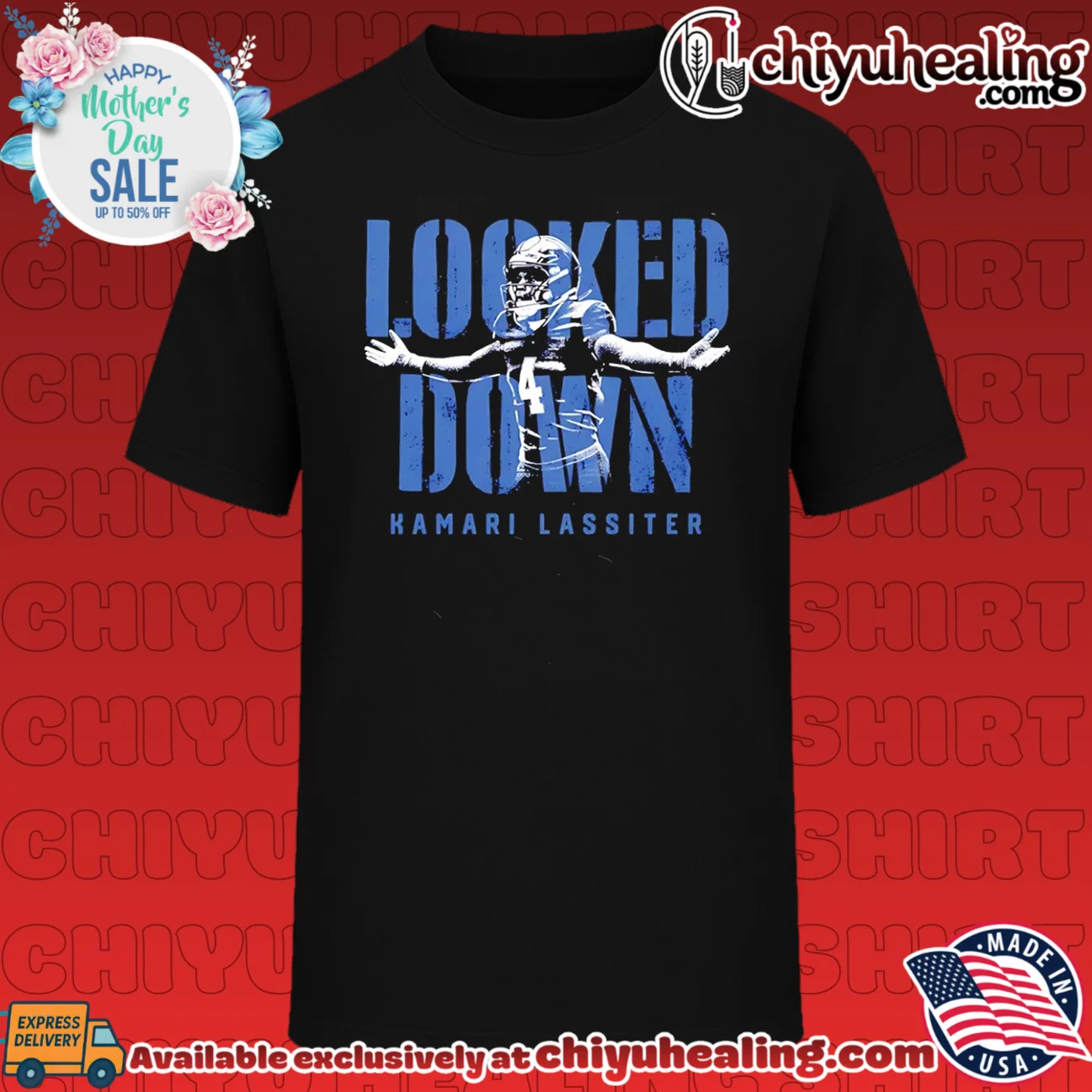 Kamari Lassiter Houston Texans Locked Down shirt & hoodie